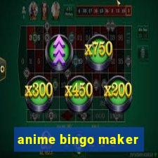 anime bingo maker